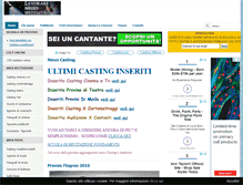 Tablet Screenshot of lavorare-spettacolo.com